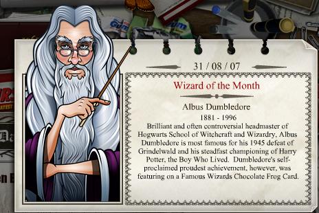 Albus Dumbledore – Mago del Mes Septiembre!