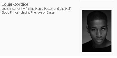 Blaise Zabini podrÃ­a aparecer en Harry Potter y el PrÃ­ncipe Mestizo