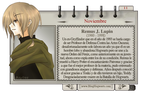 Remus Lupin – Mago del Mes Noviembre