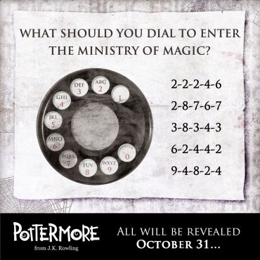 «Truco» de Pottermore: Â¿Puedes Descifrar el CÃ³digo?