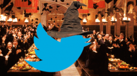 Sigue al Sombrero Seleccionador en Twitter para Conocer tu Casa de Hogwarts!