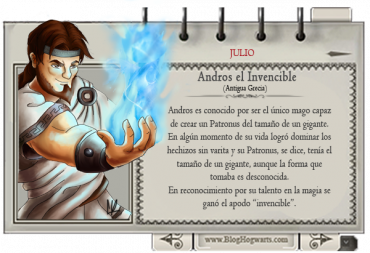 Andros el Invencible – Mago del Mes Julio